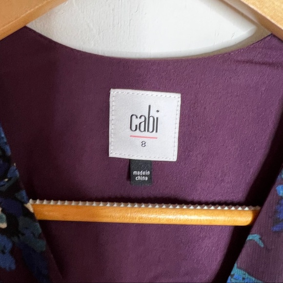 CAbi Treasure Paisley Floral Dress Size 8 - Picture 16 of 16